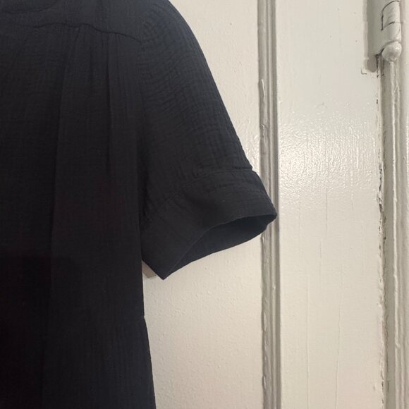 Chicos Gauze Tiered Midi Dress - Picture 5 of 8